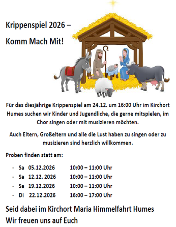 2026-12-05 Krippenspiel Humes