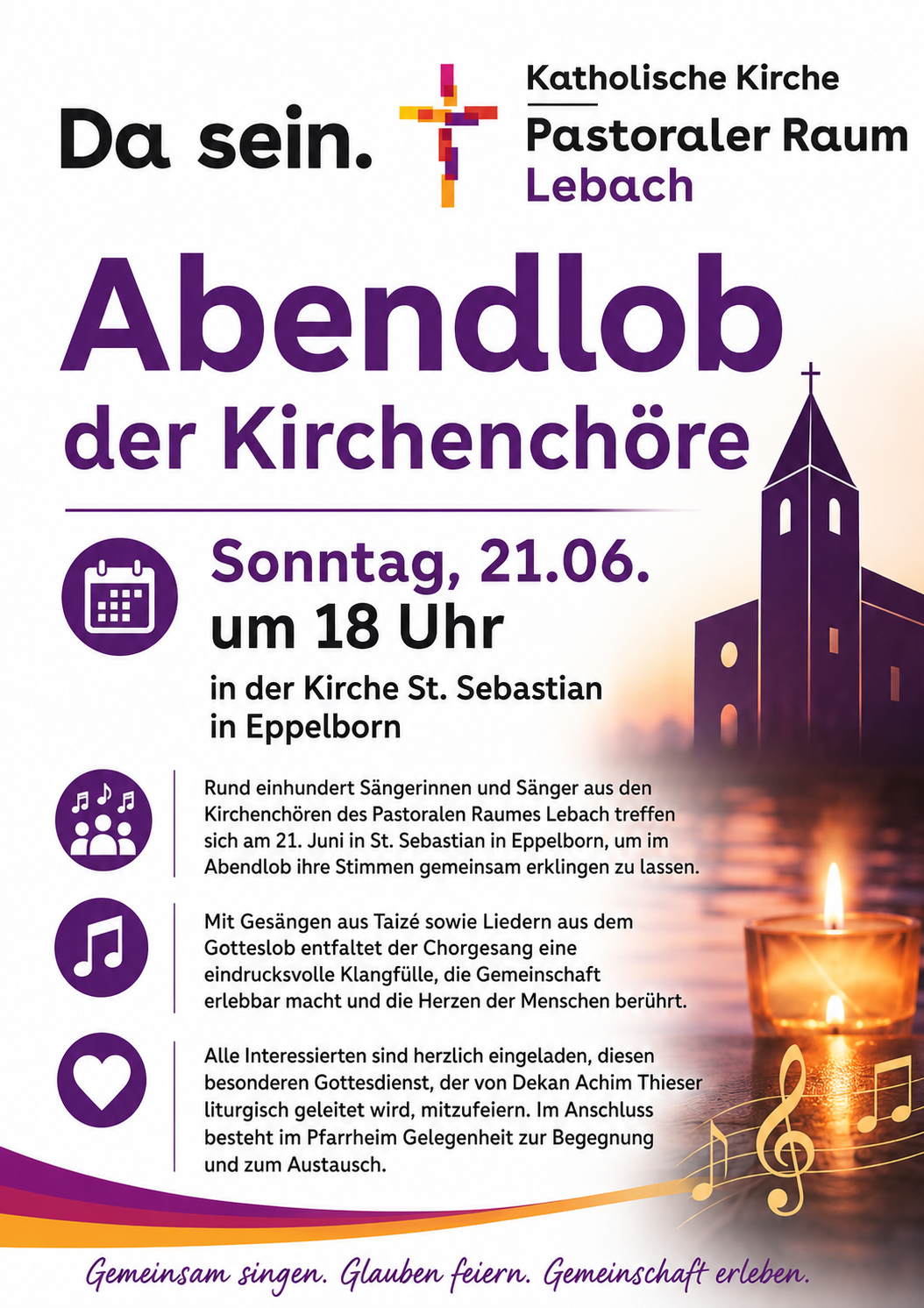 Abendlob der Chöre 2026