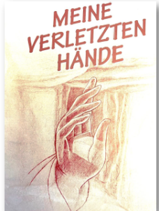 Gezeichnete betende hände
