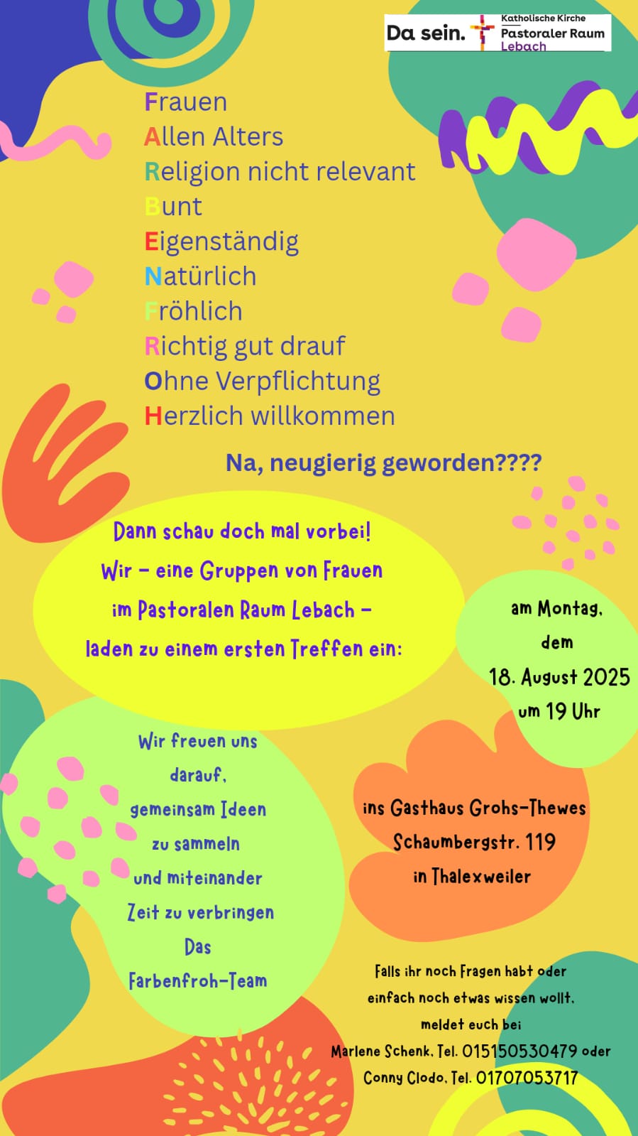 Plakat FARBENFROH