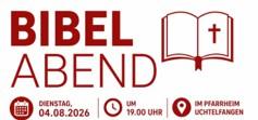 Eine stilisierte Bibel mit Kreuz und Text