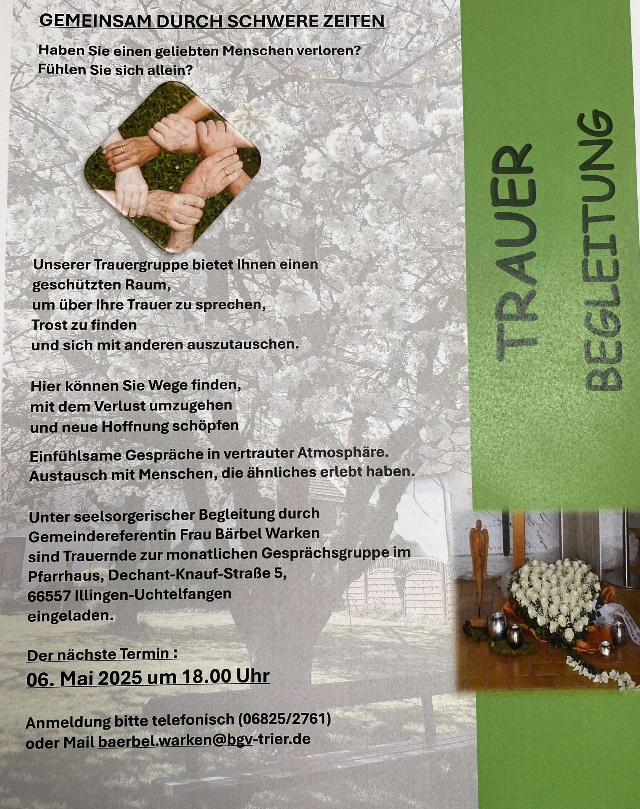Trauergruppe