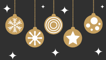 Weihnachtskugelngold