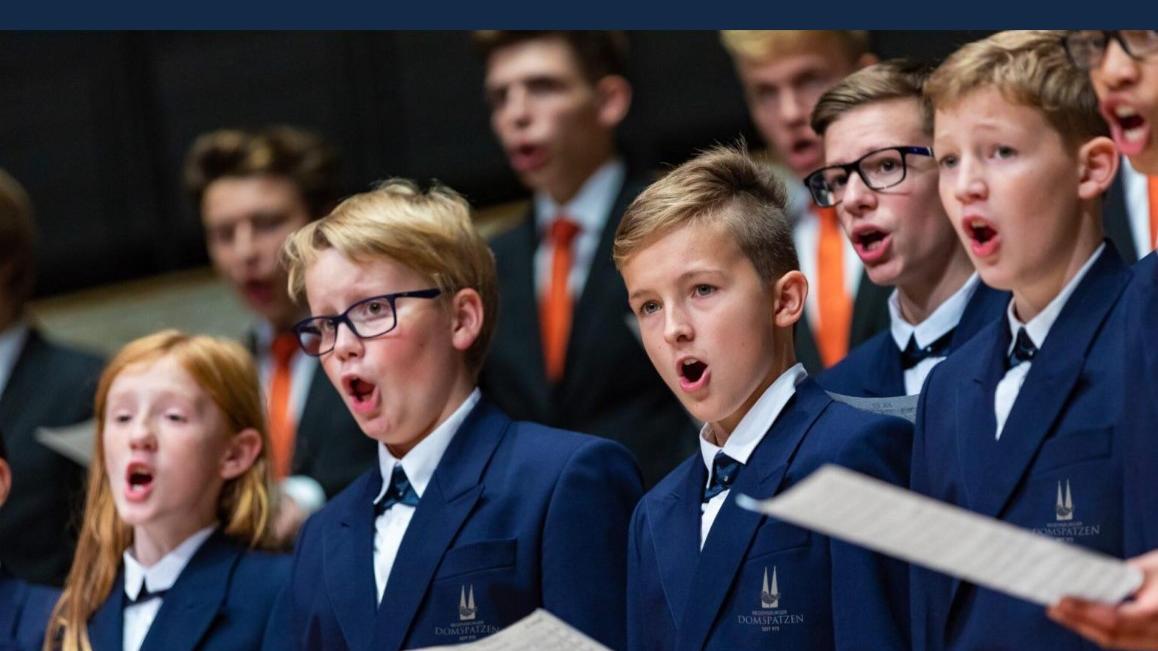 Plakat Domspatzen Konzert