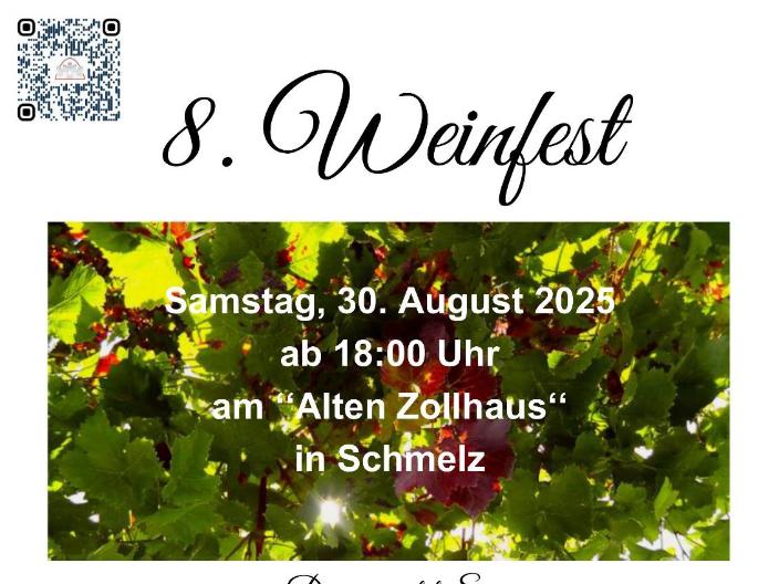 Einladung Weinfest Orgelbauförderverein St. Stephanus