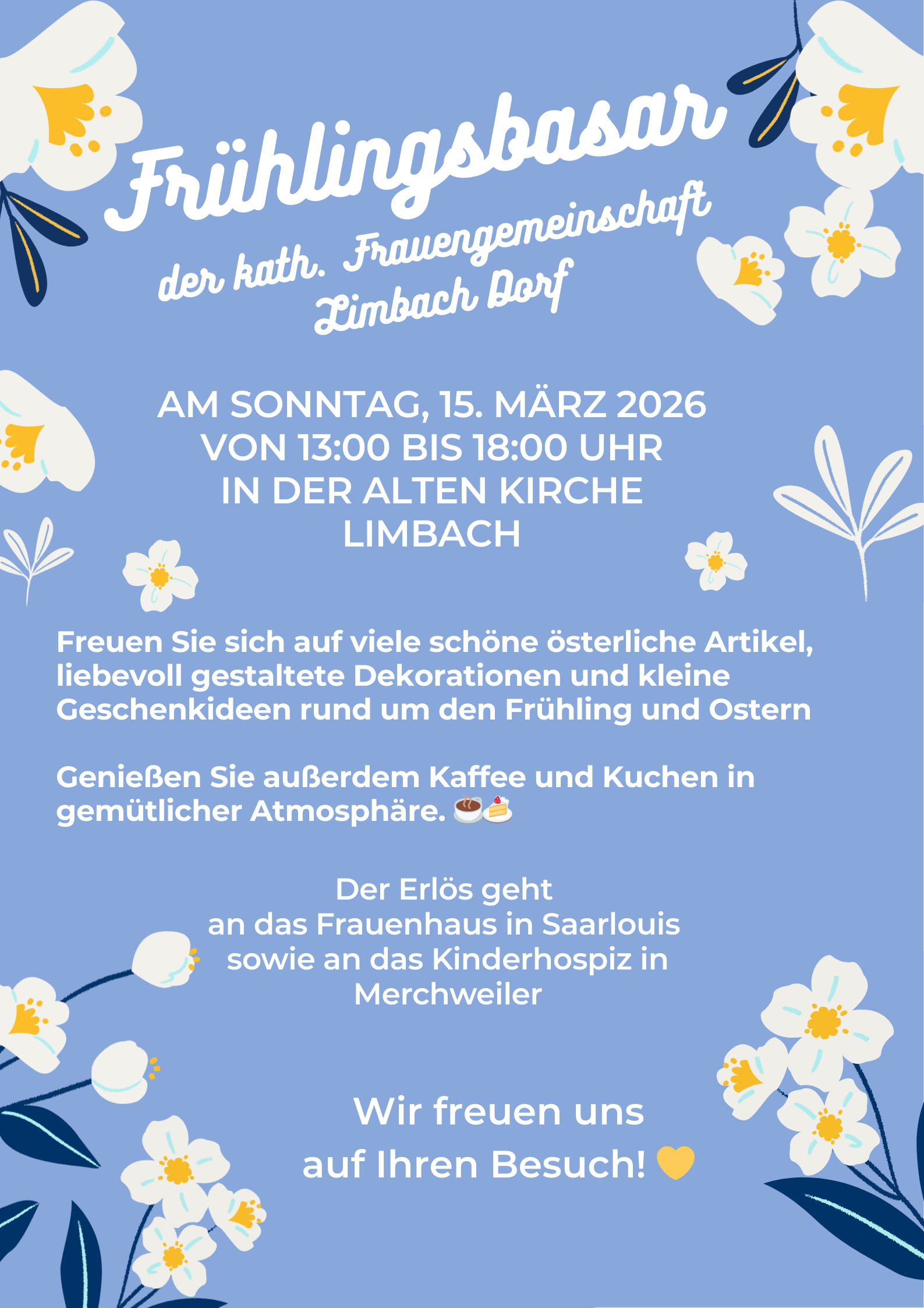 Einladung Frühlingsbasar