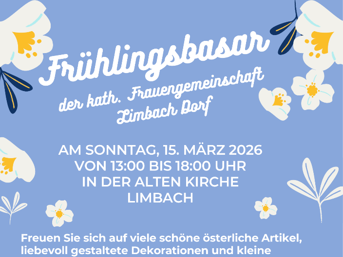 Einladung Frühlingsbasar
