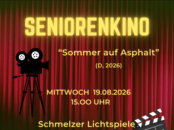 Einladung zum Seniorenkino im August