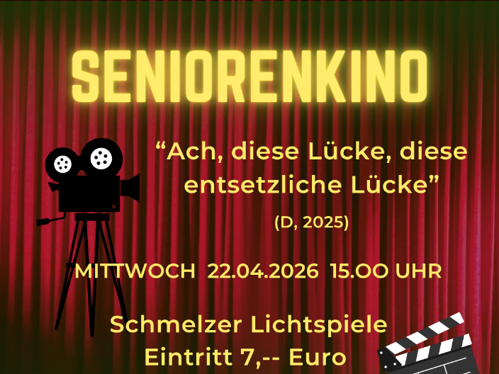 Einladung zum Seniorenkino