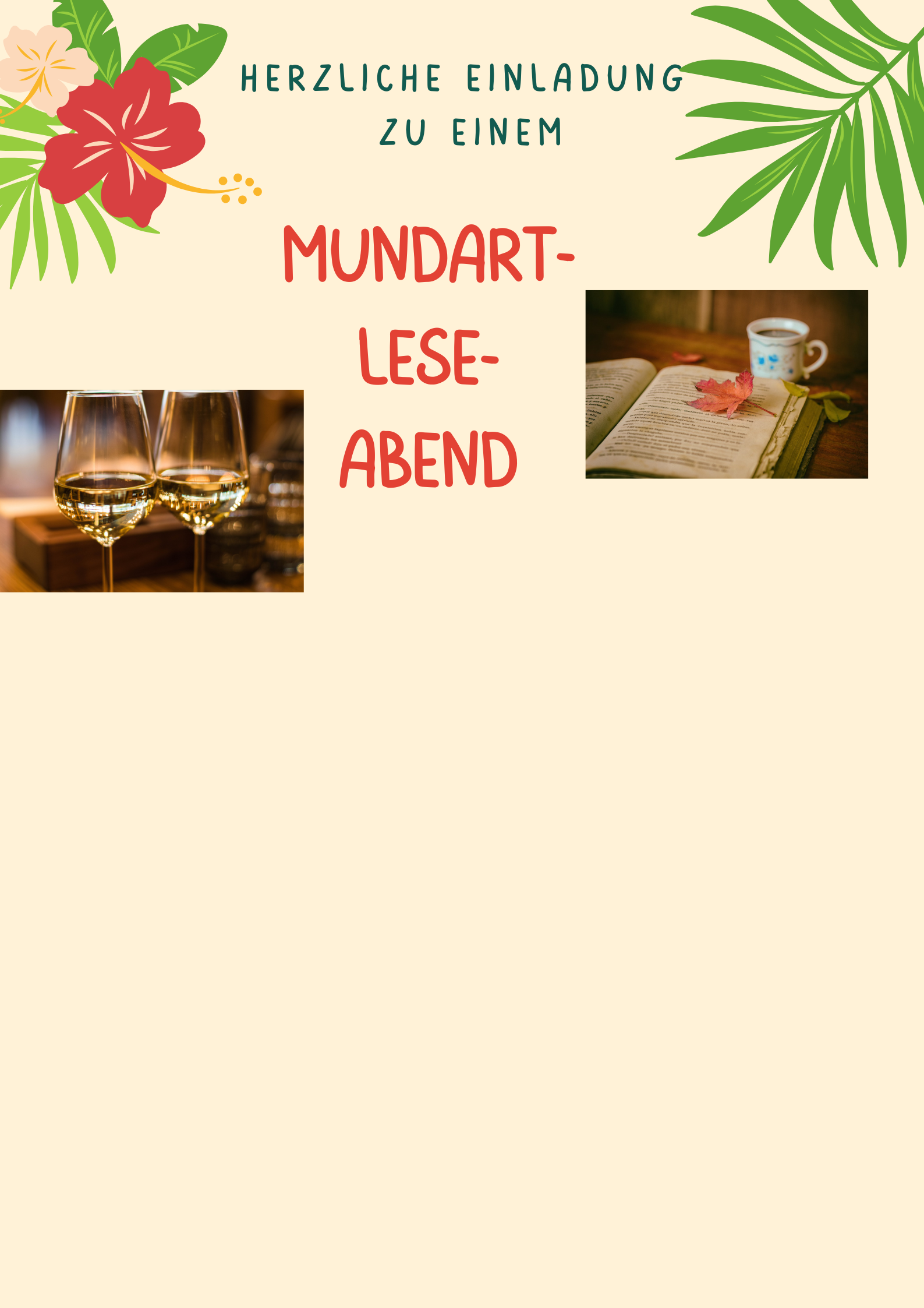 Einladung Mundar-Lese-Abend in Gresaubach