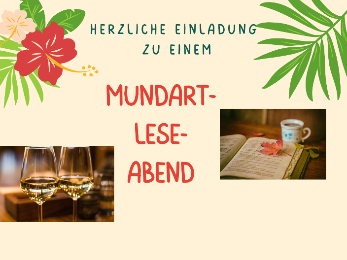 Einladung Mundar-Lese-Abend in Gresaubach