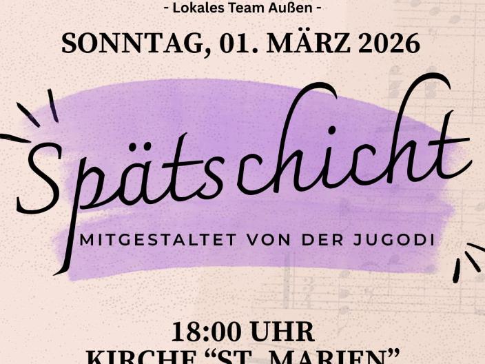 Spätschicht mit der JuGoDi