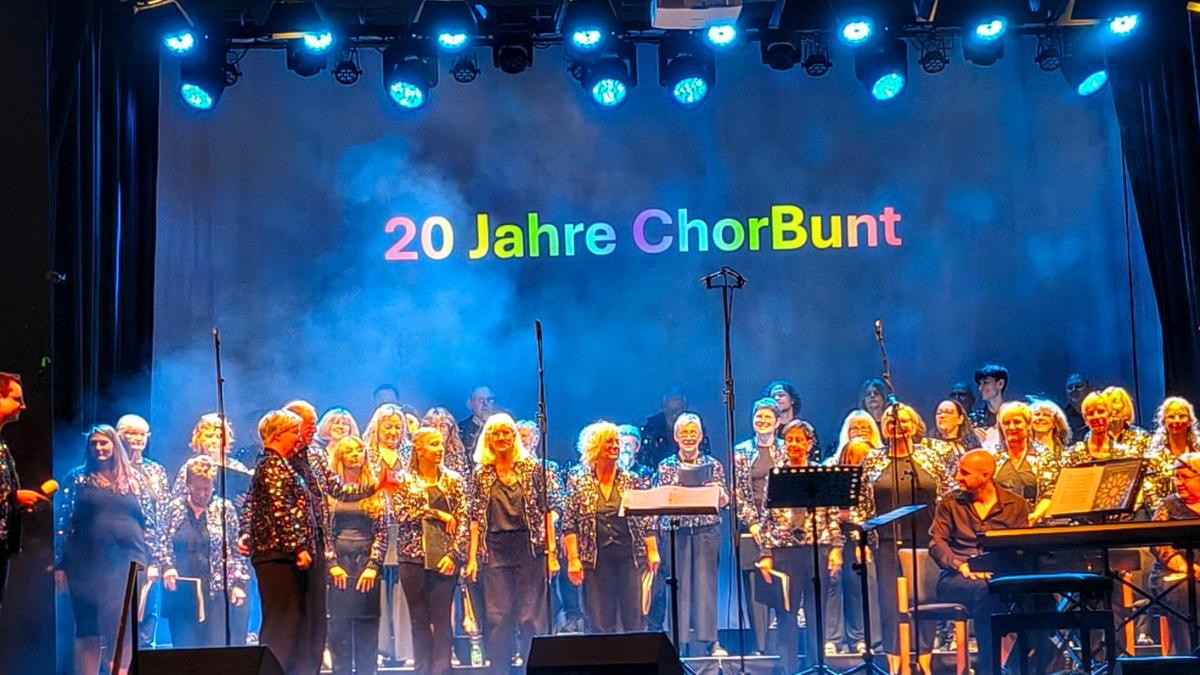 20 Jahre ChorBunt - Jubiläumskonzert 'Kino für die Ohren'