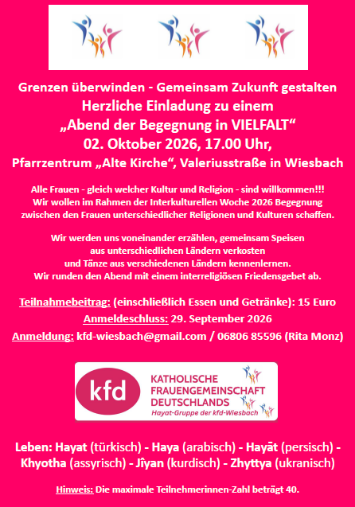 2026-10-02 kfd_Abend der Begegnung in Vielfalt